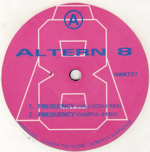 Album cover for Frequency / Give It To Baby by Altern 8