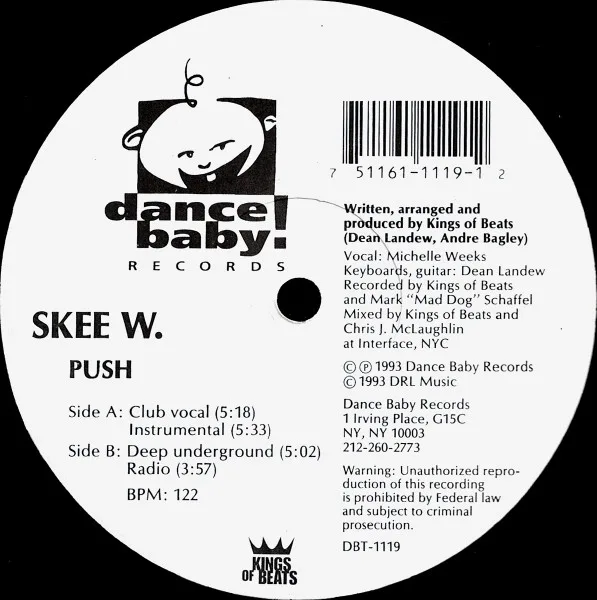 Album cover for Push by Skee W.