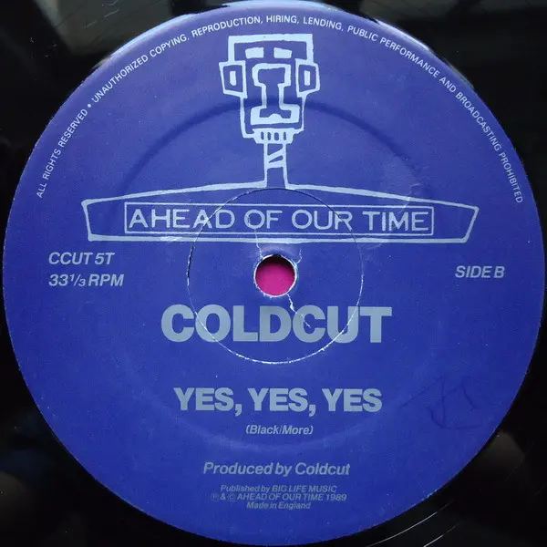 Coldcut Featuring Lisa Stansfield - People Hold On, Electronic, Acid House, House, 1989 - Ahead Of Our Time, UK, Vinyl 1x 12"