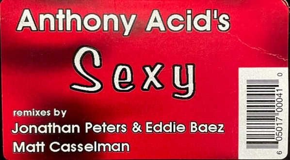 Anthony Acid - Diva Grooves Vol. 1 (Sexy), Electronic, House, 1996 - Deeper Rekords NYC, US, Vinyl 1x 12", 33 ⅓ RPM