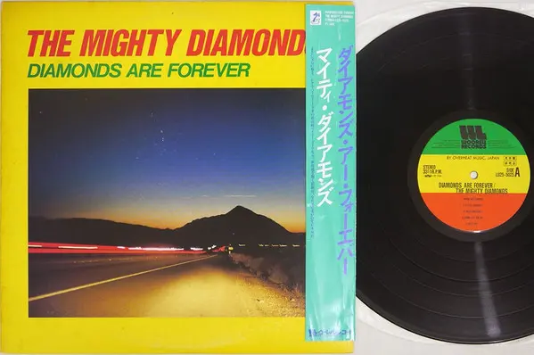 Mighty Diamonds, The - Diamonds Are Forever, Reggae, Roots Reggae, 1984 - Woorell Records, Japan, Vinyl 1x LP, Compilation