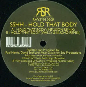 Hold That Body (Remixes)