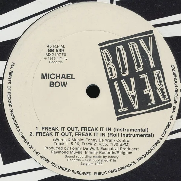 Album cover for Freak It Out, Freak It In by Michael Bow