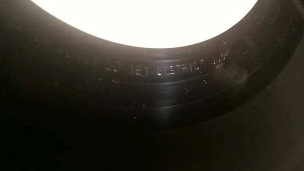 Sidewalk Technician - Watch This, Electronic, Hard House, House, 1998 - District Records, Netherlands, Vinyl 1x 12", 45 RPM, 