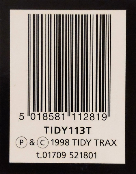 Hyperlogic - Only Me, Electronic, Hard House, 1998 - Tidy Trax, UK, Vinyl 1x 12", 33 ⅓ RPM
