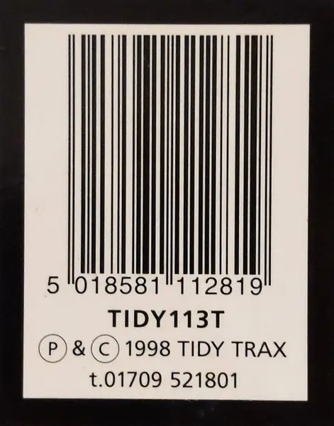 Hyperlogic - Only Me, Electronic, Hard House, 1998 - Tidy Trax, UK, Vinyl 1x 12", 33 ⅓ RPM
