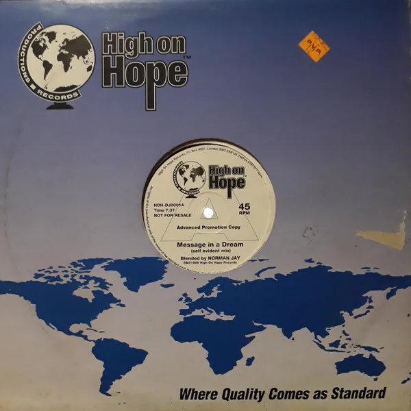 Album cover for Message In A Dream by Norman Jay