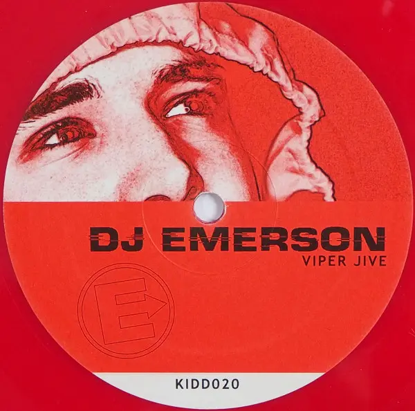 DJ Emerson -  Viper Jive, Electronic, Techno, 2002 - Kiddaz.fm, Germany, Vinyl 1x 12", 45 RPM red