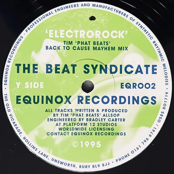 Album cover for Eternity / Electrorock by Beat Syndicate, The