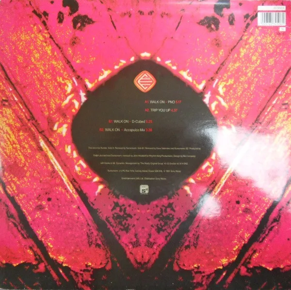 Album cover for Walk On by Sunscreem