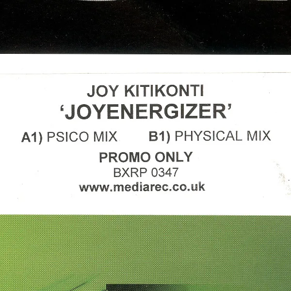 Album cover for Joyenergizer by Joy Kitikonti