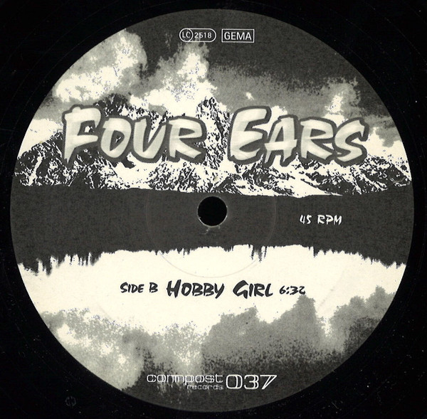 Four Ears - The Yeti / Hobby Girl, Electronic, Breakbeat, Drum n Bass, 1997 - Compost Records, Germany, Vinyl 1x 12", 45 RPM