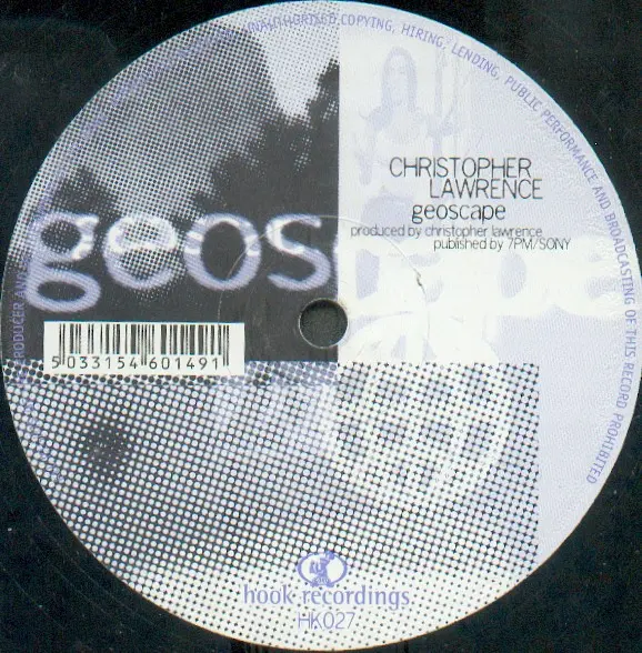 Christopher Lawrence - Interceptor / Geoscape, Electronic, Tech Trance, Trance, 1997 - Hook Recordings, UK, Vinyl 1x 12"