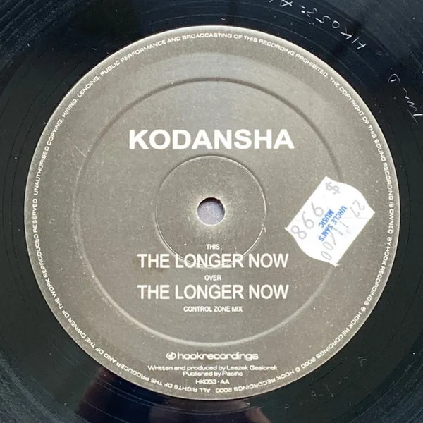 Album cover for The Longer Now by Kodansha