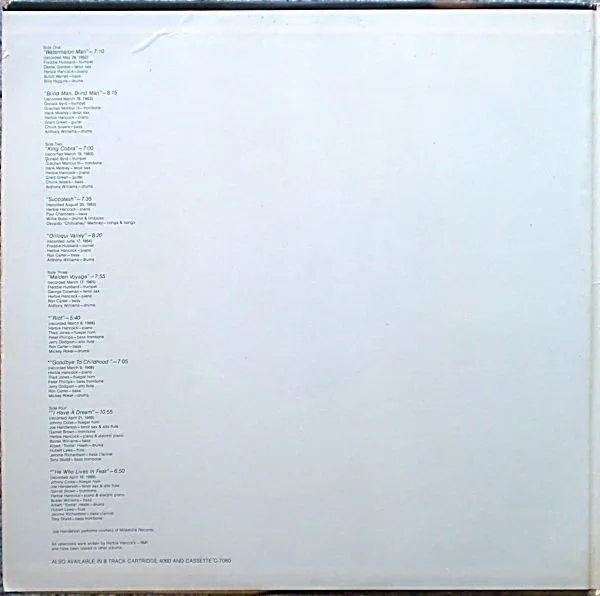 Album cover for The Best Of Herbie Hancock by Herbie Hancock