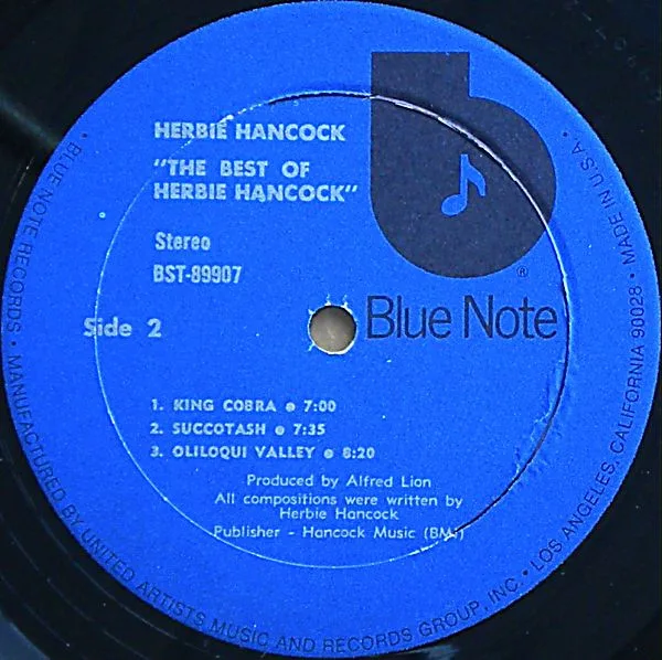 Album cover for The Best Of Herbie Hancock by Herbie Hancock
