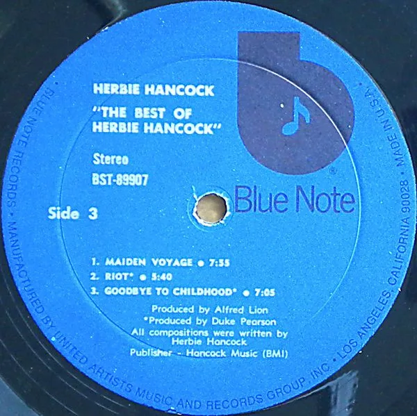 Album cover for The Best Of Herbie Hancock by Herbie Hancock