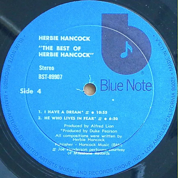 Album cover for The Best Of Herbie Hancock by Herbie Hancock