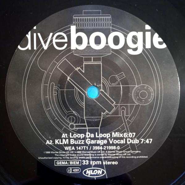 Album cover for Boogie by Dive (2)