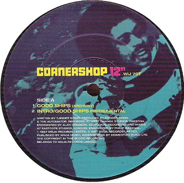 Album cover for Good Ships / Funky Days Are Back Again by Cornershop