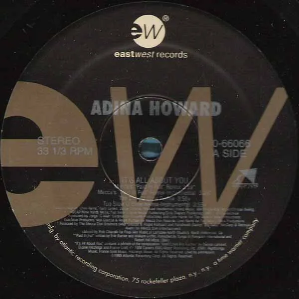 Album cover for It's All About You by Adina Howard