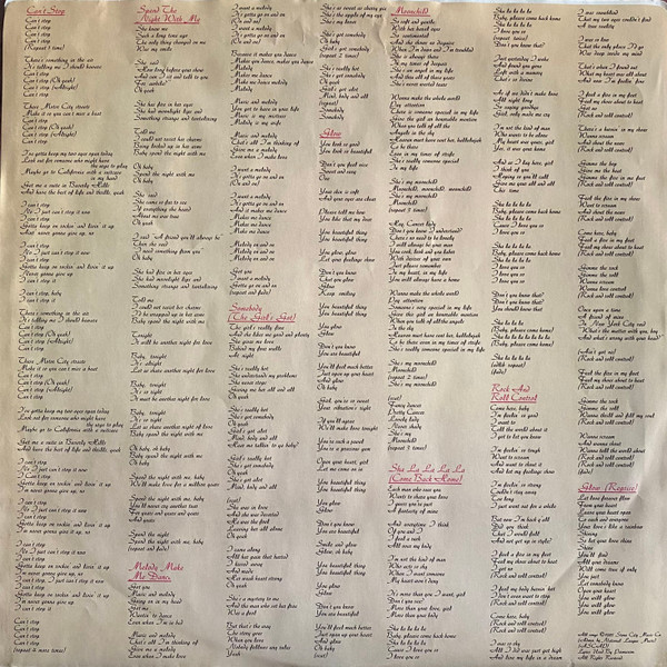 Rick James - Glow, Electronic, Funk / Soul, Funk, Synth-pop, 1985 - Gordy, US, Vinyl 1x LP, Album