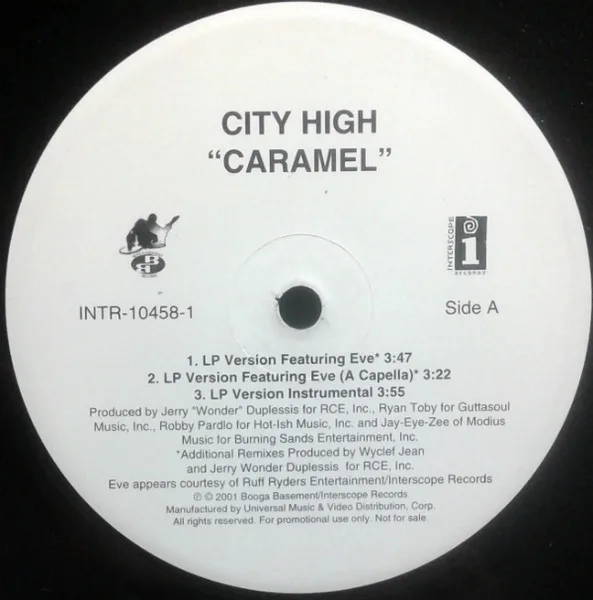 Album cover for Caramel by City High