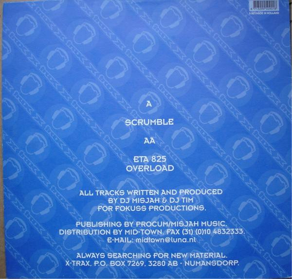 Album cover for Scrumble by DJ Misjah & DJ Tim