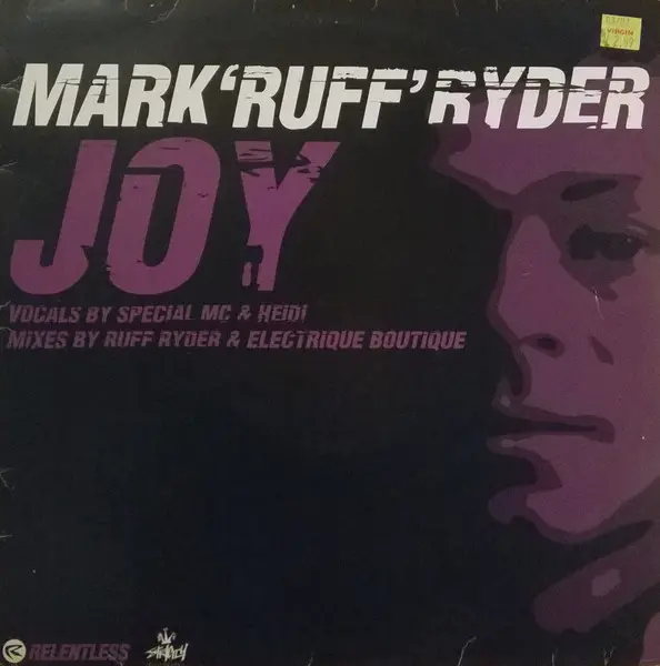 Mark Ryder - Joy, Electronic, House, Trance, 2000 - Relentless Records, UK, Vinyl 1x 12", 33 ⅓ RPM