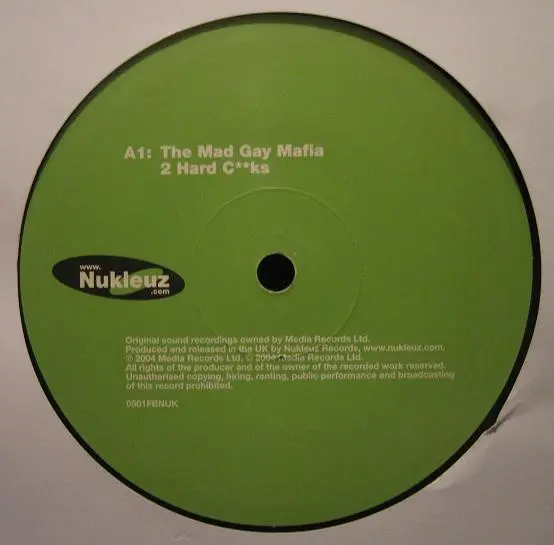 Various - DJ Nation X-Rated Sessions Part 3, Electronic, Hard House, Hard Trance, 2004 - Nukleuz, UK, Vinyl 1x 12", 45 RPM, 3