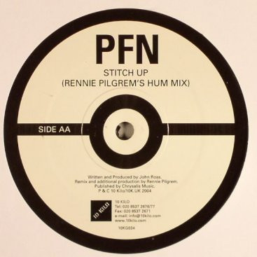 Proper Filthy Naughty - Stitch Up, Electronic, Breaks, 2004 - 10 Kilo, UK, Vinyl 1x 12", 45 RPM