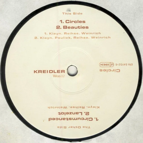 Album cover for Circles by Kreidler