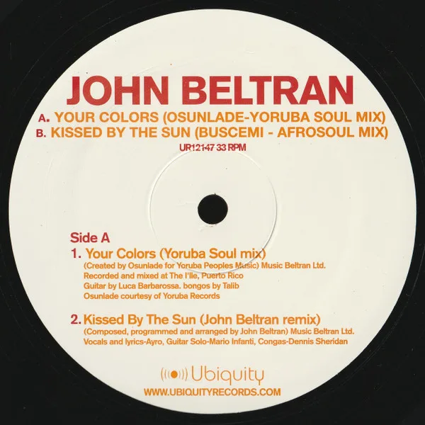 Your Colors / Kissed By The Sun