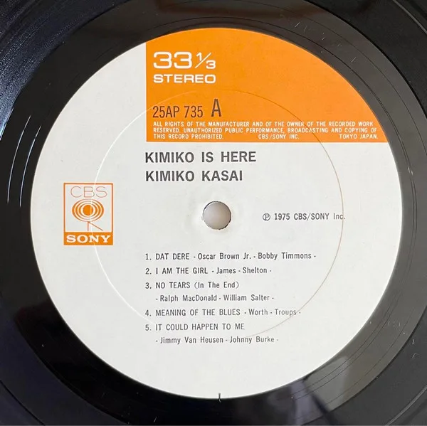 Album cover for Kimiko Is Here by Kimiko Kasai With Cedar Walton Trio