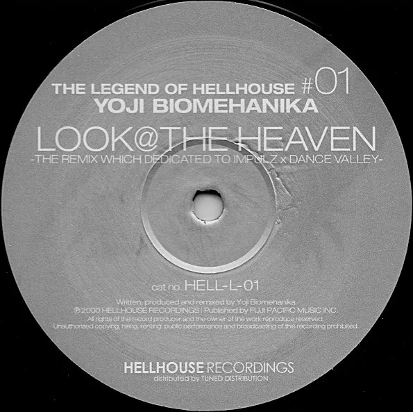 Album cover for The Legend Of Hellhouse #01 by Yoji Biomehanika