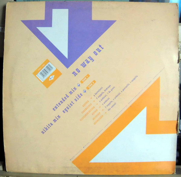 Album cover for No Way Out by Francesco Zappalà