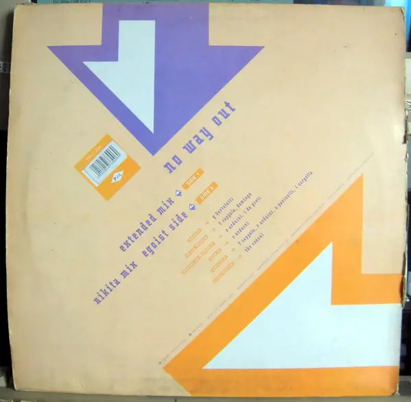 Album cover for No Way Out by Francesco Zappalà