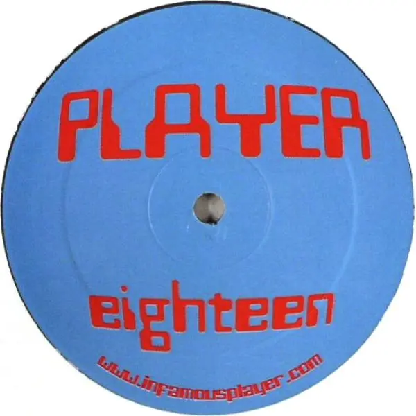 Player - Player Eighteen, Electronic, Tech House, Techno, 2004 - Player, UK, Vinyl 1x 12"