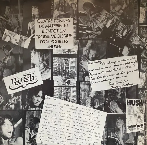 Hush (7) - Rough Tough 'N' Ready, Rock, Glam, Hard Rock, 1976 - Wizard Records (5), Australia, Vinyl 1x LP, Album