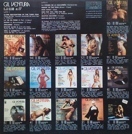 Album cover for Sax Club Number 17 by Gil Ventura