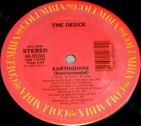 Album cover for Earthquake by Deuce (2), The