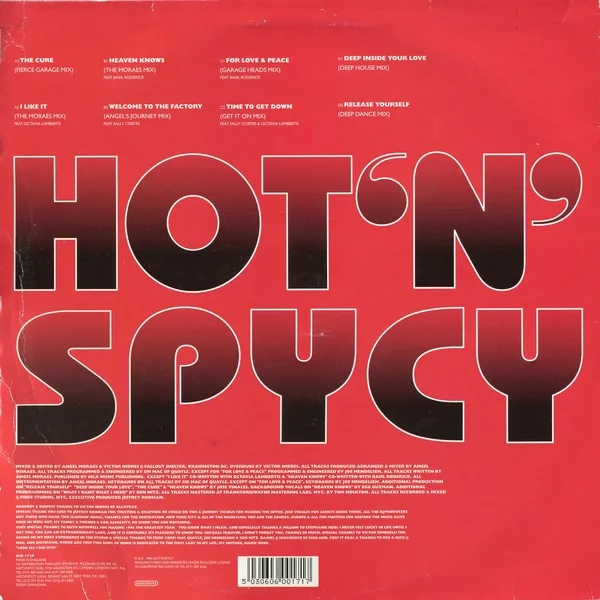 Album cover for Hot 'N' Spycy (The Album) by Angel Moraes