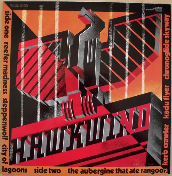 Album cover for Astounding Sounds, Amazing Music by Hawkwind