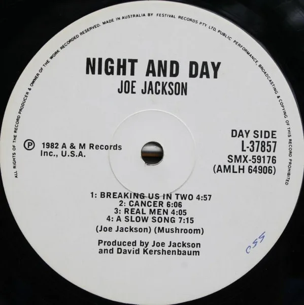 Album cover for Night And Day by Joe Jackson
