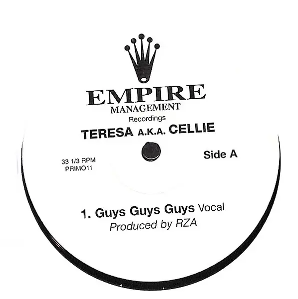 Teresa a.k.a. Cellie - Guys Guys Guys, Hip Hop, RnB/Swing, Empire Management Recordings, US, Vinyl 1x 12", Unofficial Release