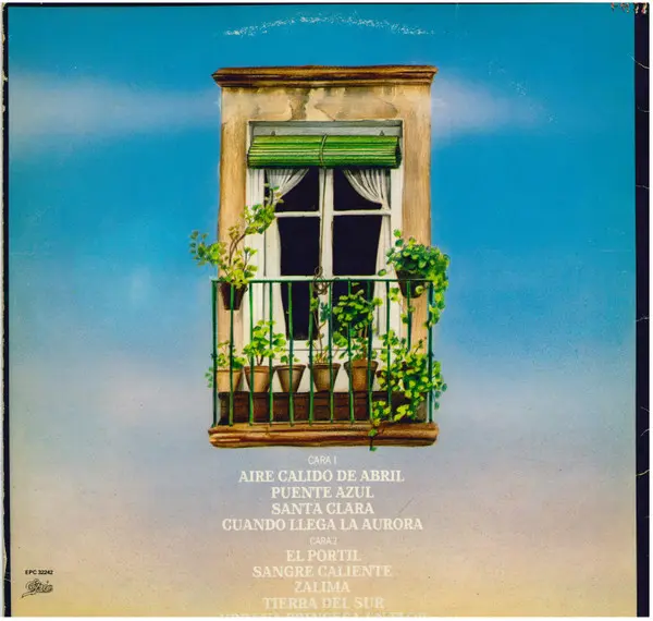 Alameda - Aire Cálido De Abril - 1982 - Prog Rock - Epic - Vinyl 1x LP, Album, Reissue