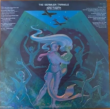 Tomita - The Bermuda Triangle, Electronic, Ambient, Modern Classical, 1979 - RCA Red Seal, Australia & New Zealand, Vinyl 1x 