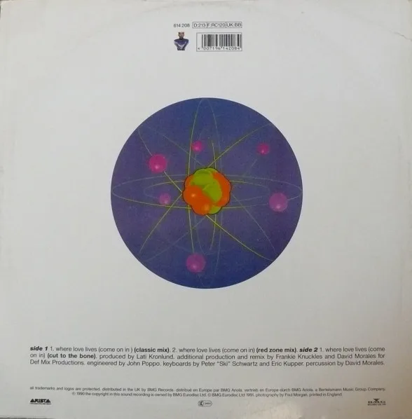 Album cover for Where Love Lives (Come On In) by Alison Limerick