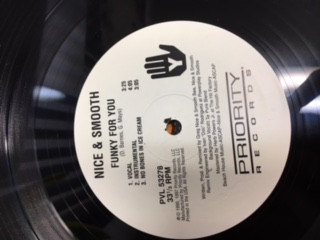 Nice & Smooth - Funky For You, Hip Hop, 1997 - Priority Records, US, Vinyl 1x 12", 33 ⅓ RPM, Reissue