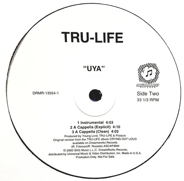 Album cover for Uya by Tru-Life